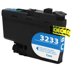 Tusz INQ 3233 CYAN do drukarek BROTHER J1100DW / J1300DW - zamiennik